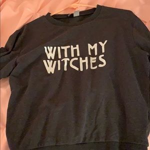 Grey longsleeve sweatshirt